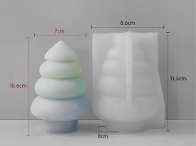 Molde silicona arbolito michelines